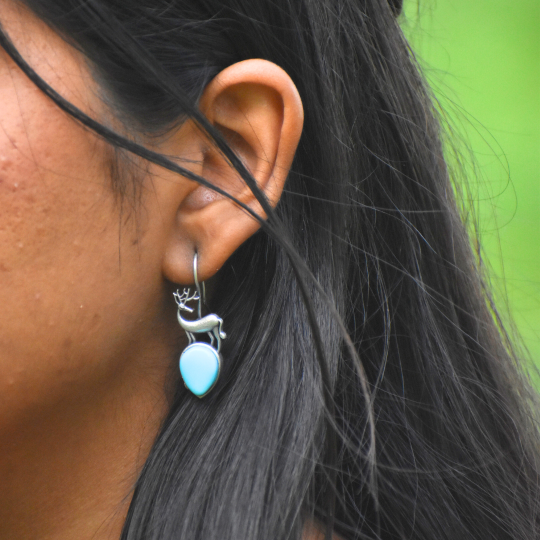 Combo of 10 Silver Oxidised Earring & Mini Photo Frame With Free Wood Box